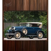 Металлическая табличка Ford Model A Deluxe Phaeton